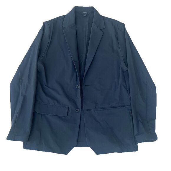 Ogio Men’s Fusion Blazer Black Commute Single Vent Water Resistant Large OG824 - Picture 3 of 9